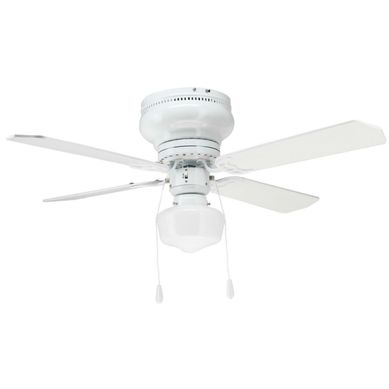 Ventilador de Techo Ismay 4 Aspas 1L E27 Blanco