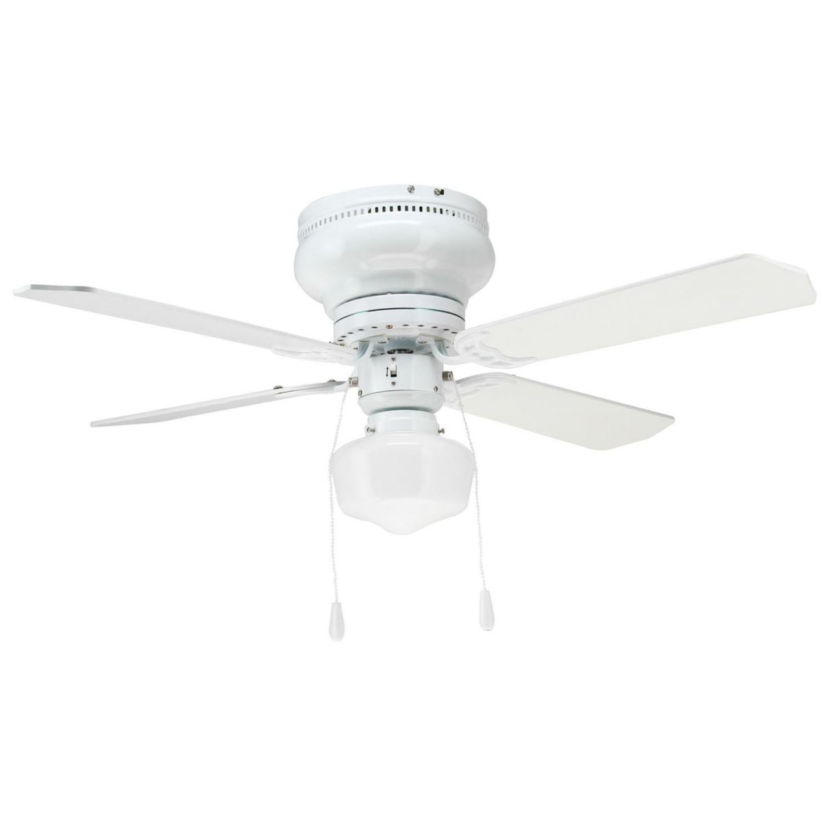 JUST HOME COLLECTION - Ventilador de Techo Ismay 1L 4Asp Bco 45 W
