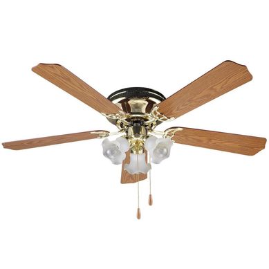 Ventilador de Techo Macy 3 Luces 5 Aspas