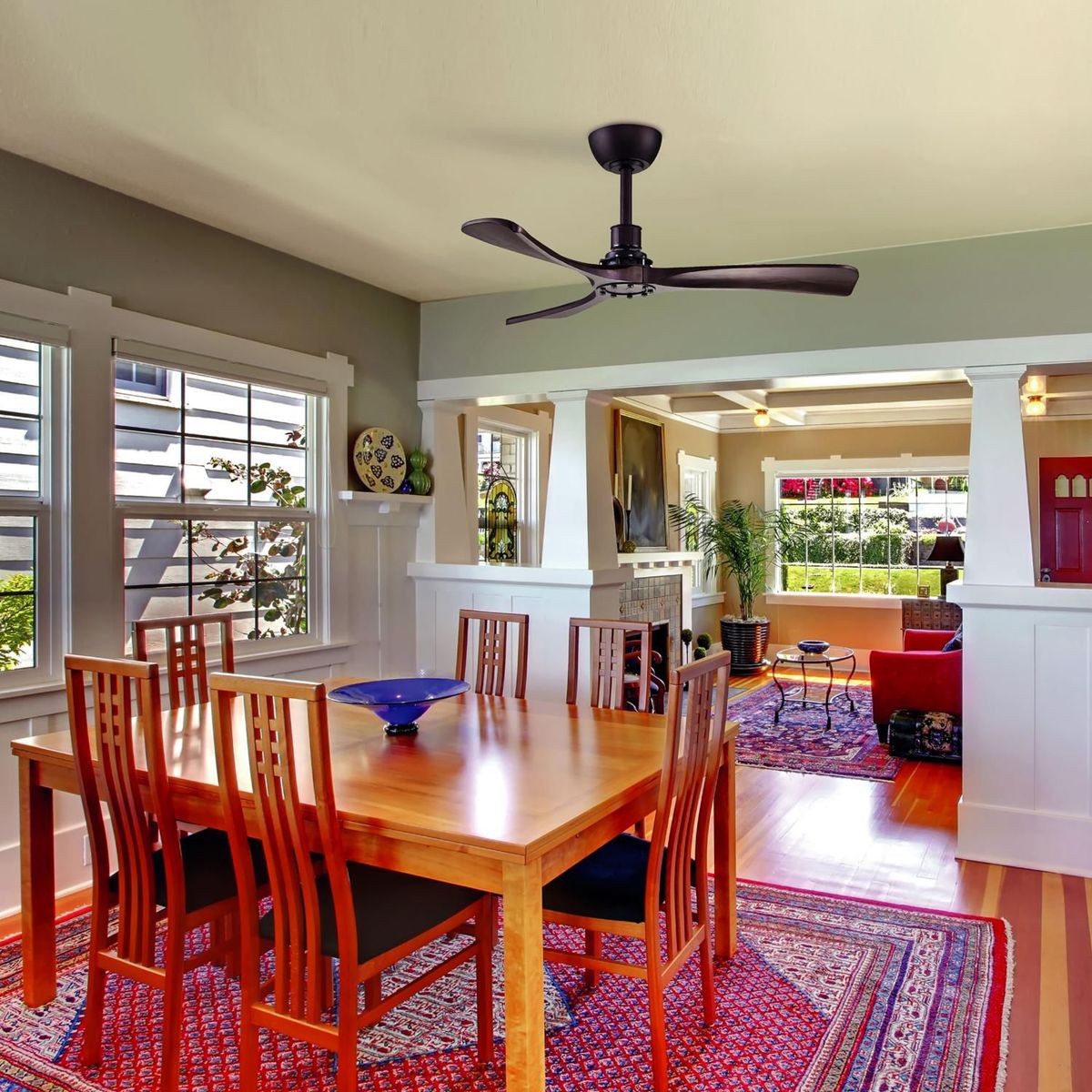 JUST HOME COLLECTION - Ventilador de Techo Durante 3 Aspas