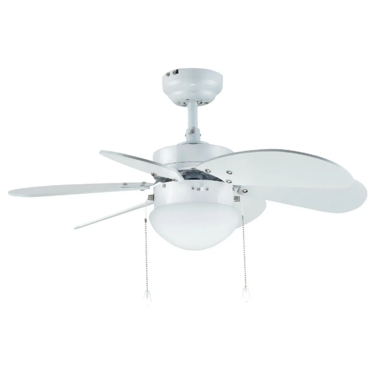 CASA BONITA - Ventilador de Techo Armo 1L 6Asp Bco 50 W