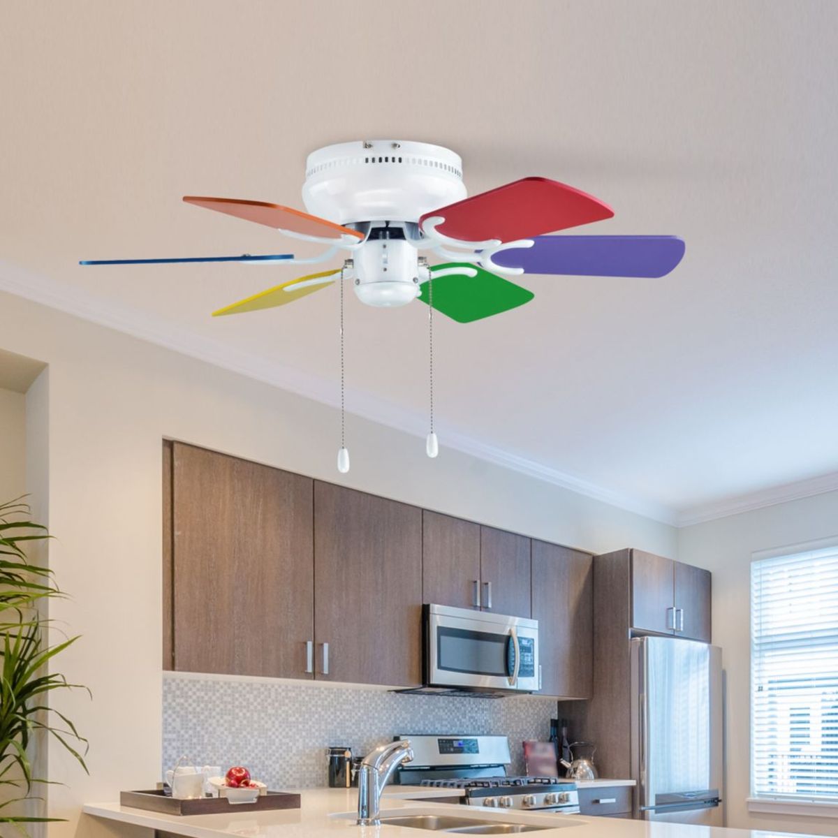 CASA BONITA - Ventilador de Techo Mika 6 Aspas