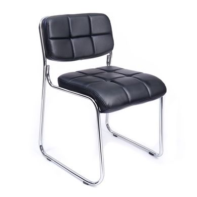 Silla Fija Apilable Negro