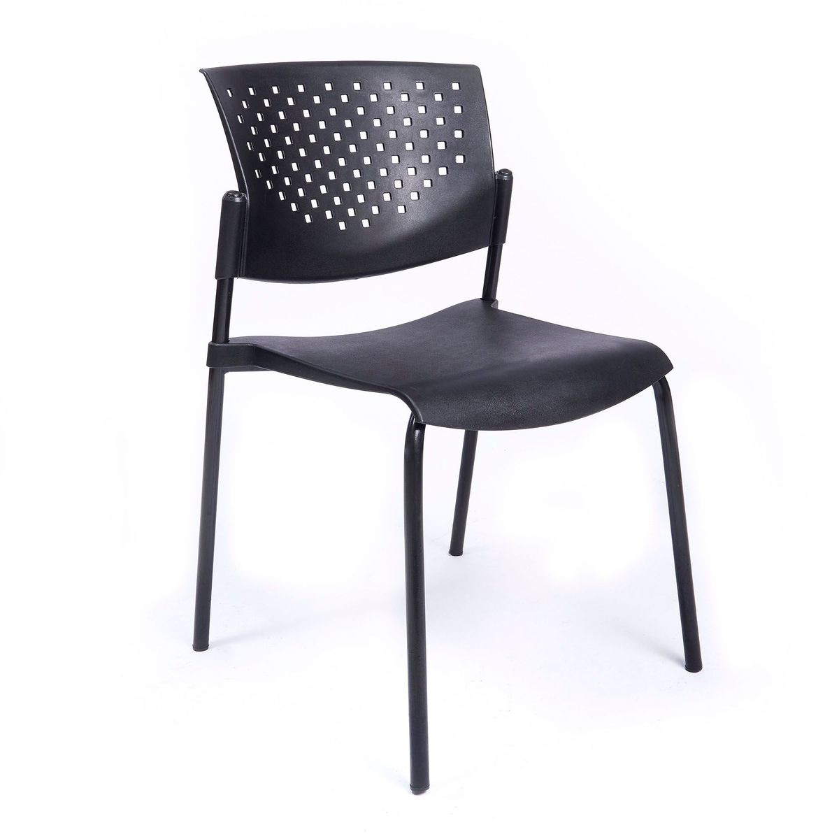 VENSO - Silla Apilable BN Negro