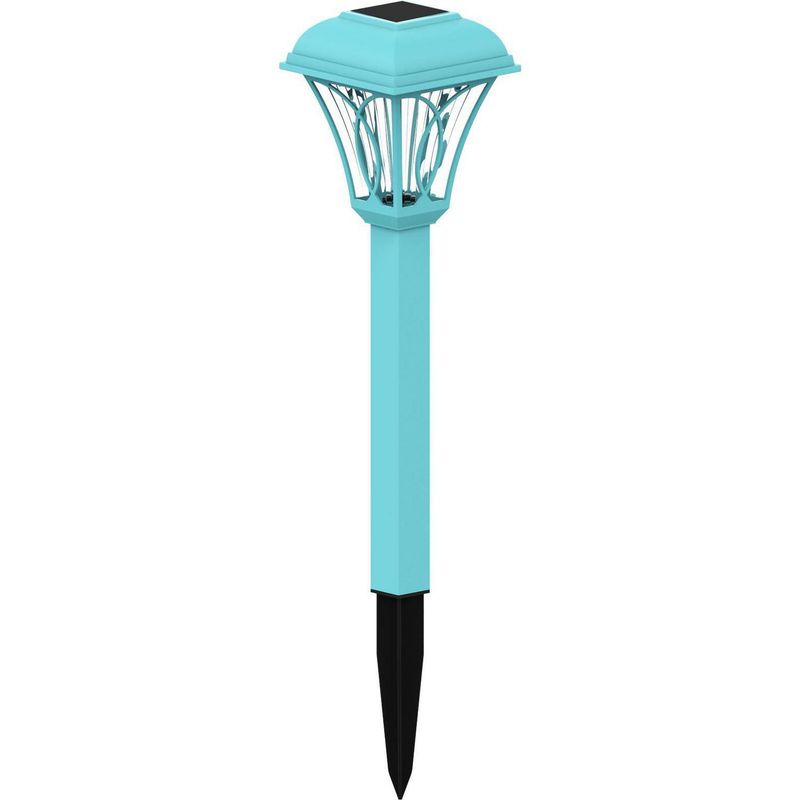 JUST HOME COLLECTION - Estaca solar Led turquesa 35 cm