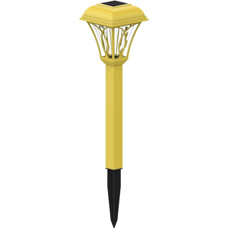 JUST HOME COLLECTION - Estaca solar Led amarillo 35 cm