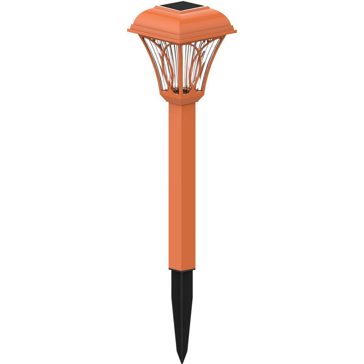 Estaca solar Led naranja 35 cm, marca CASA BONITA - Foto Principal
