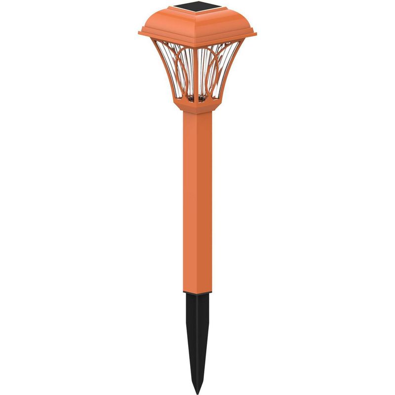 JUST HOME COLLECTION - Estaca solar Led naranja 35 cm