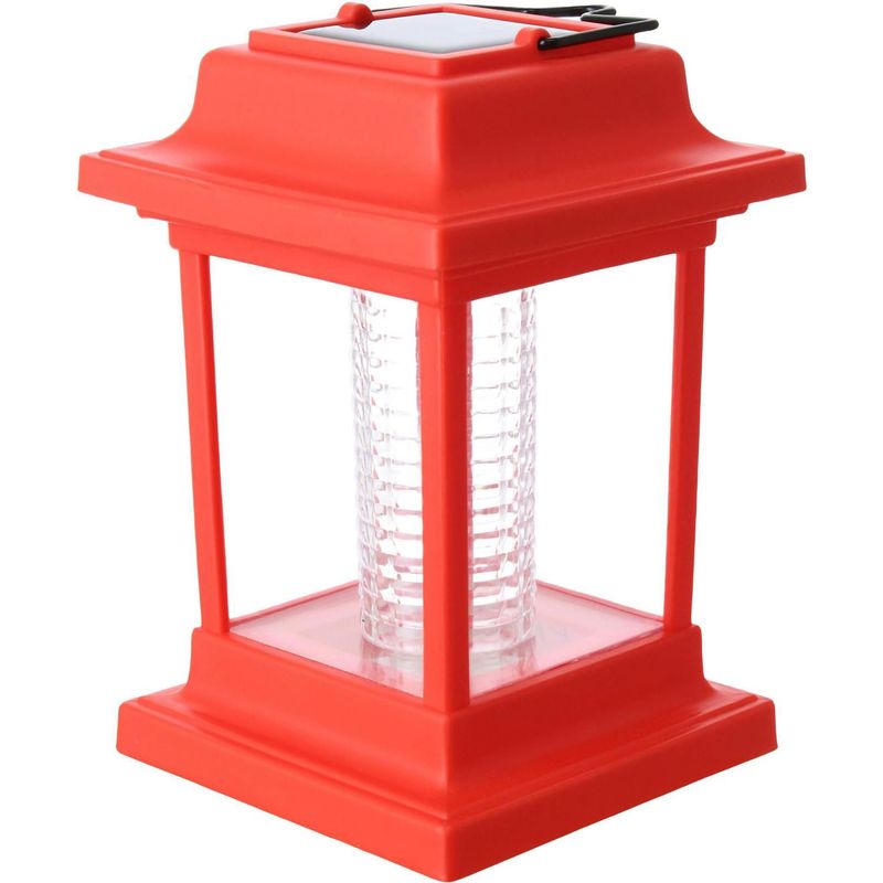 JUST HOME COLLECTION - Farolito solar Led rojo