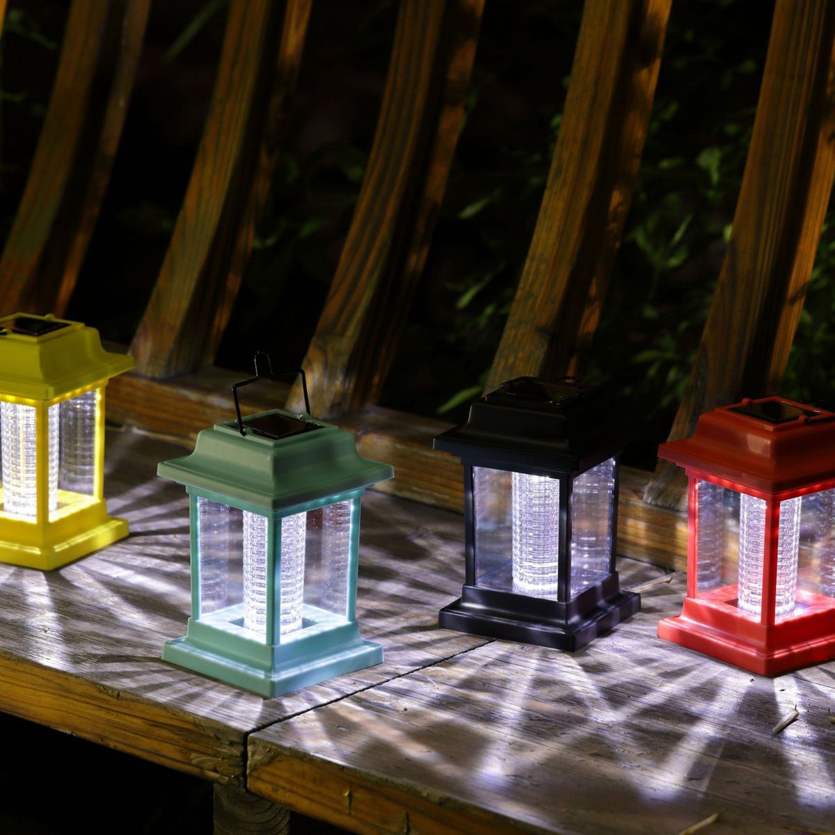 Farolito Solar LED Rojo, marca CASA BONITA - Foto 2