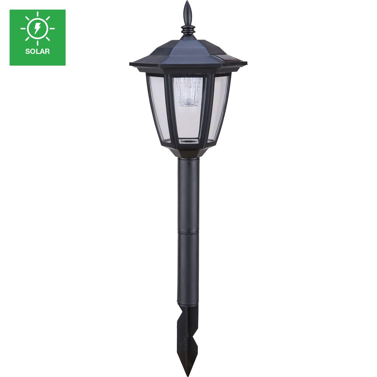 JUST HOME COLLECTION - Pack X4 Estaca Solar Led Pagoda Luz Fría