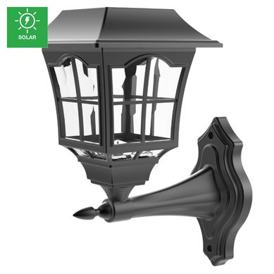 Farol de pared Led Rustic negra