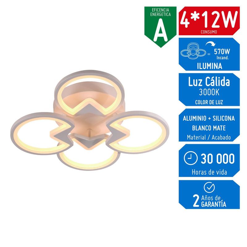 DESIRE - Lámpara de Techo Elektra4 220V