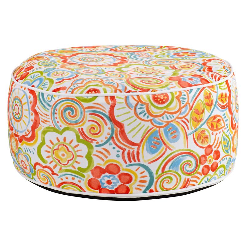 JUST HOME COLLECTION - Puff inflable terraza 53x23 cm