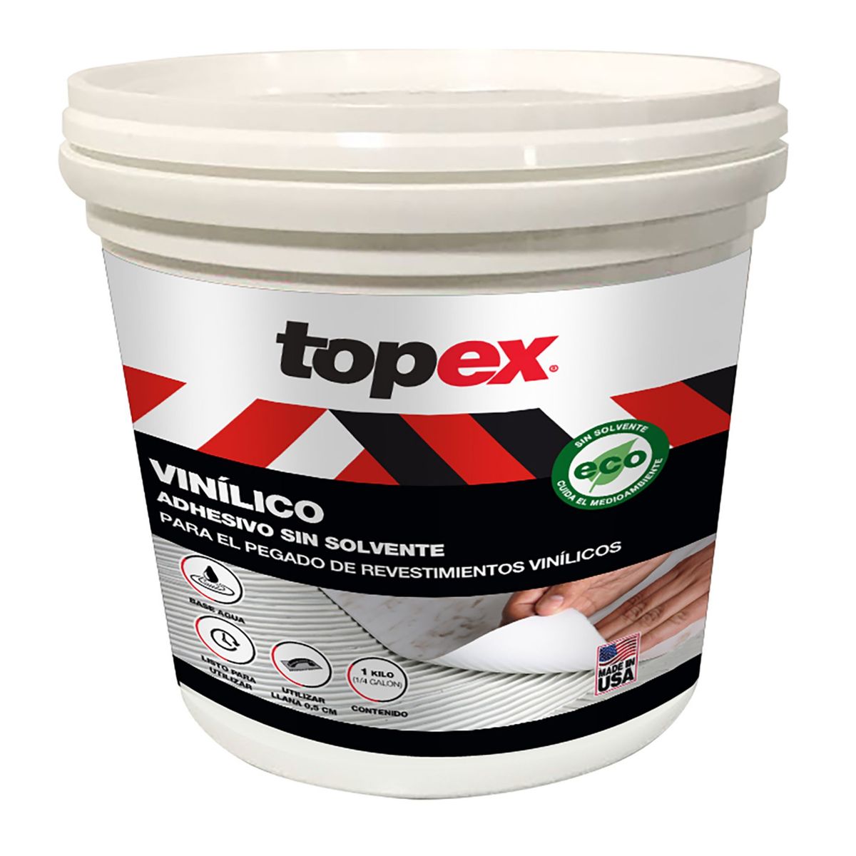 TOPEX - Adhesivo Vinílico Agua 1/4 gl