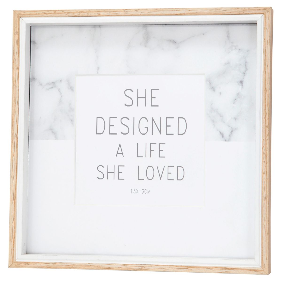 JUST HOME COLLECTION - Marco de foto Deco Block 12x12 cm