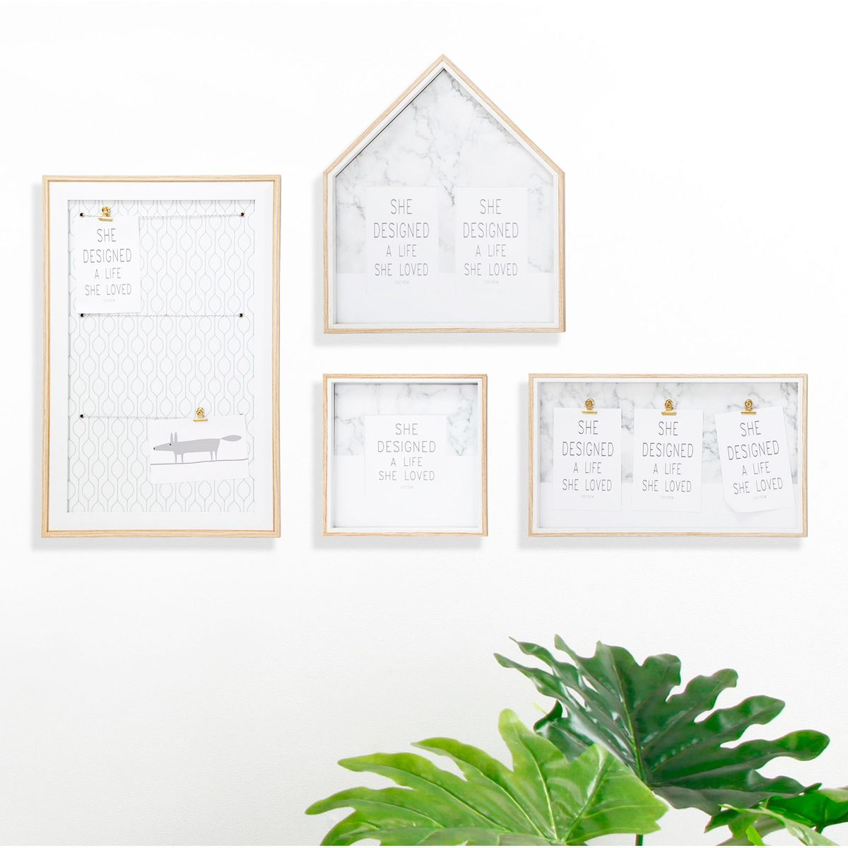 JUST HOME COLLECTION - Marco de foto Deco Hanger 56x36 cm