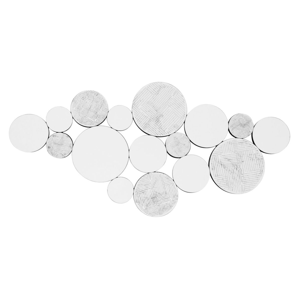 JUST HOME COLLECTION - Espejo Decorativo Redondo Massa 120x59cm