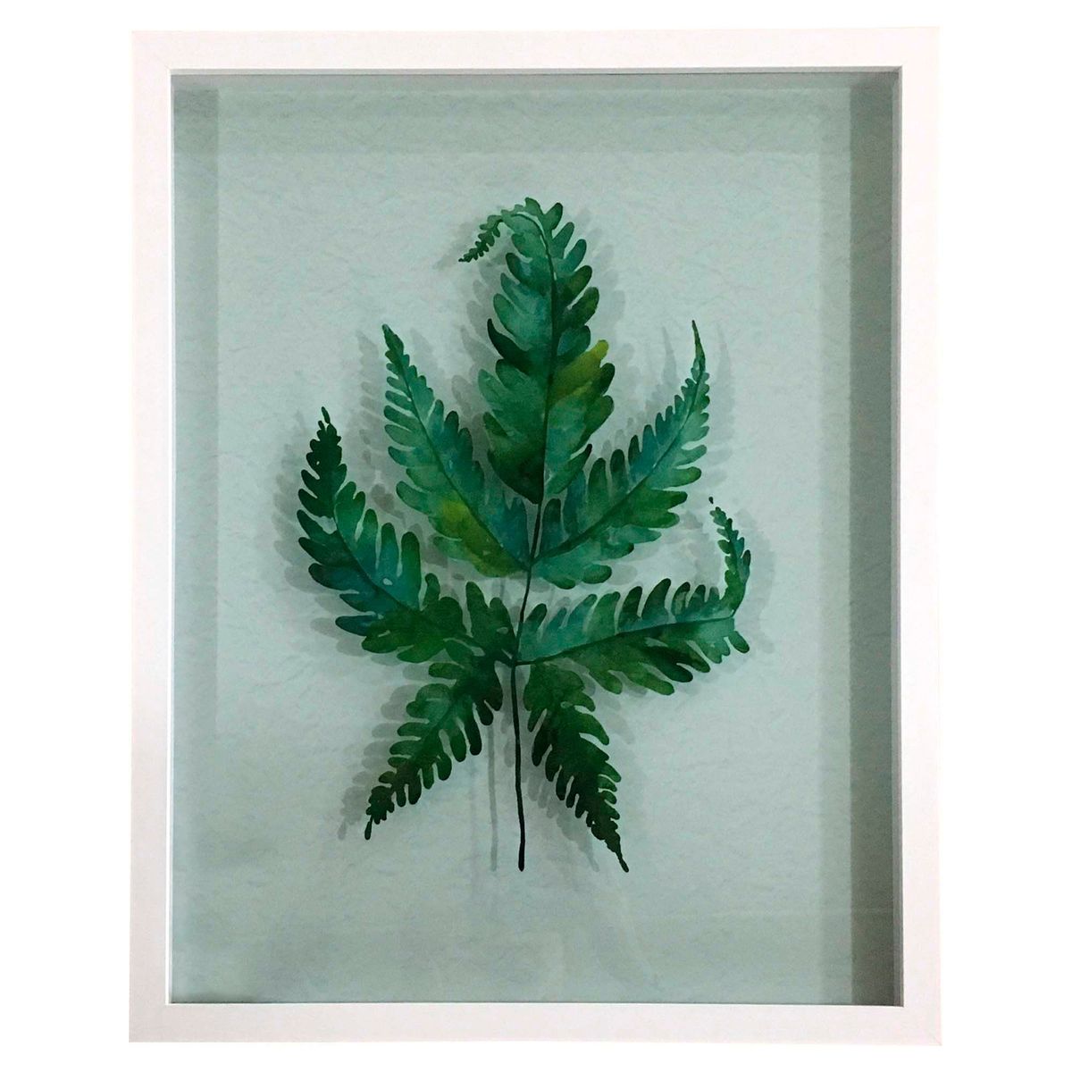 JUST HOME COLLECTION - Cuadro Hoja 43x53 cm