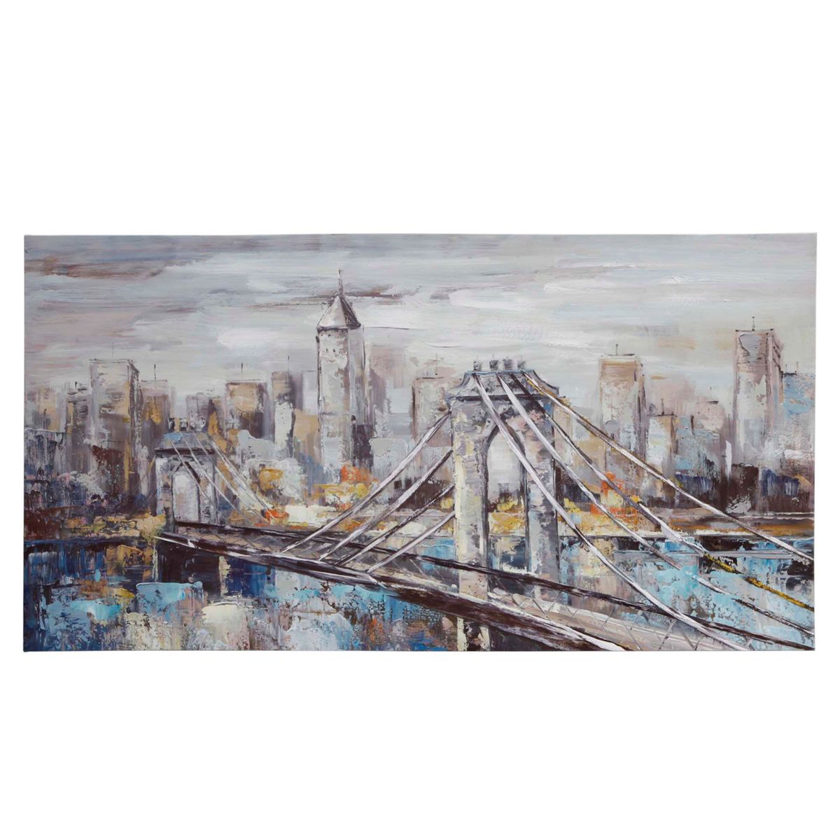 JUST HOME COLLECTION - Canvas Blue Bridge 60x120 cm