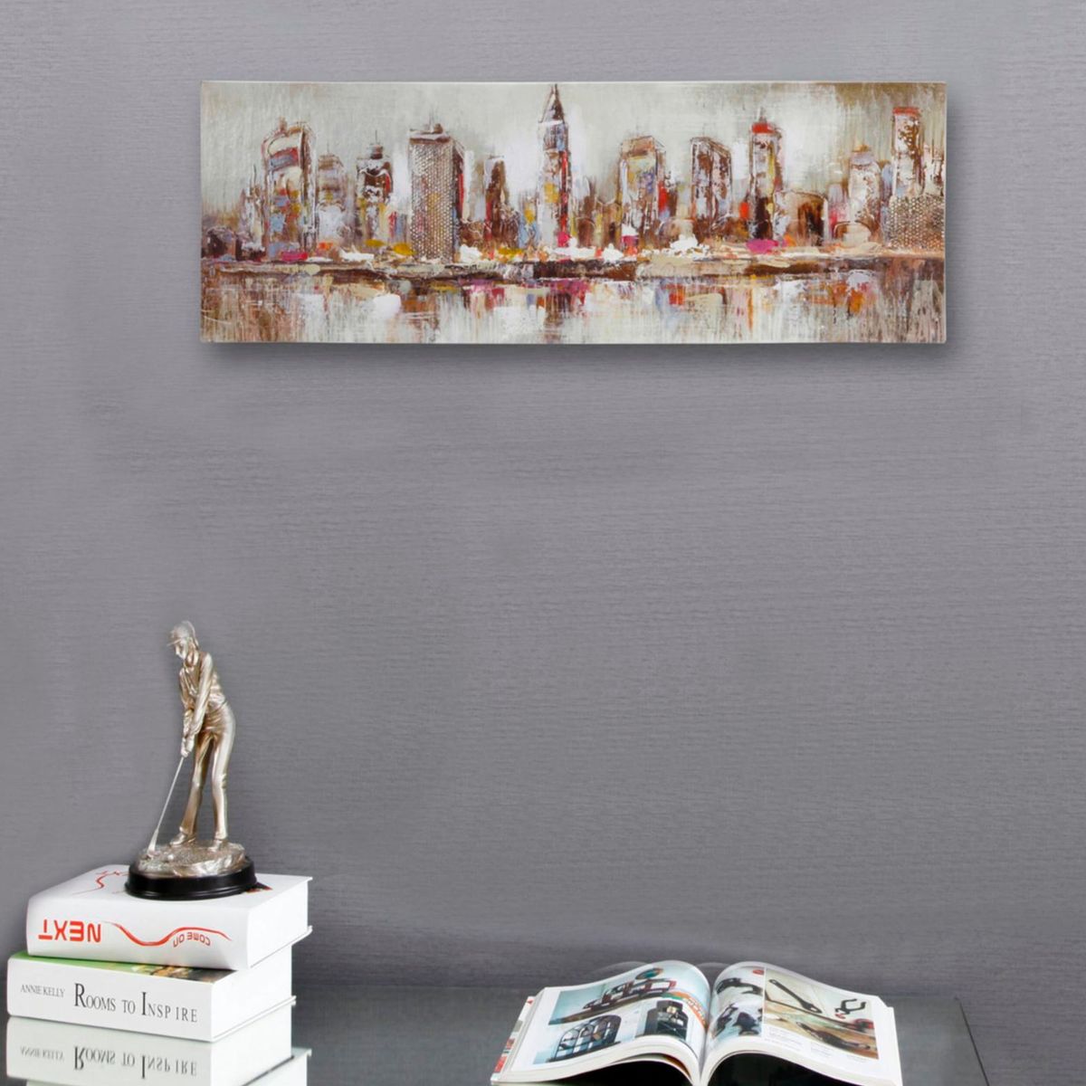 JUST HOME COLLECTION - Canvas Big City 40x120 cm