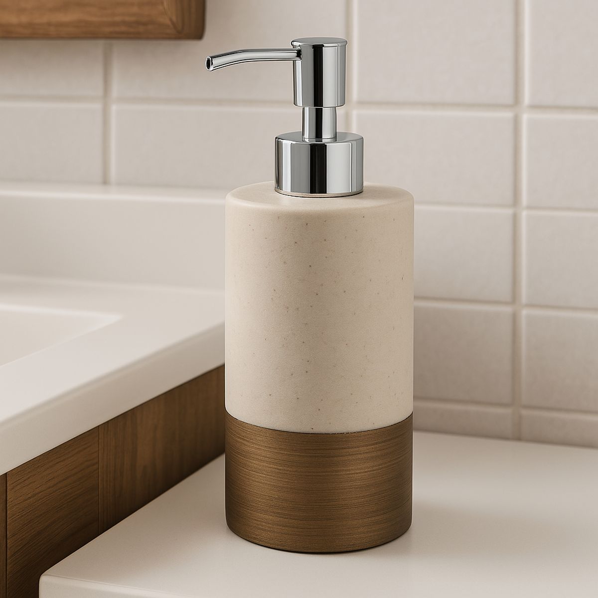 JUST HOME COLLECTION - Dispensador de Jabón Dany Café