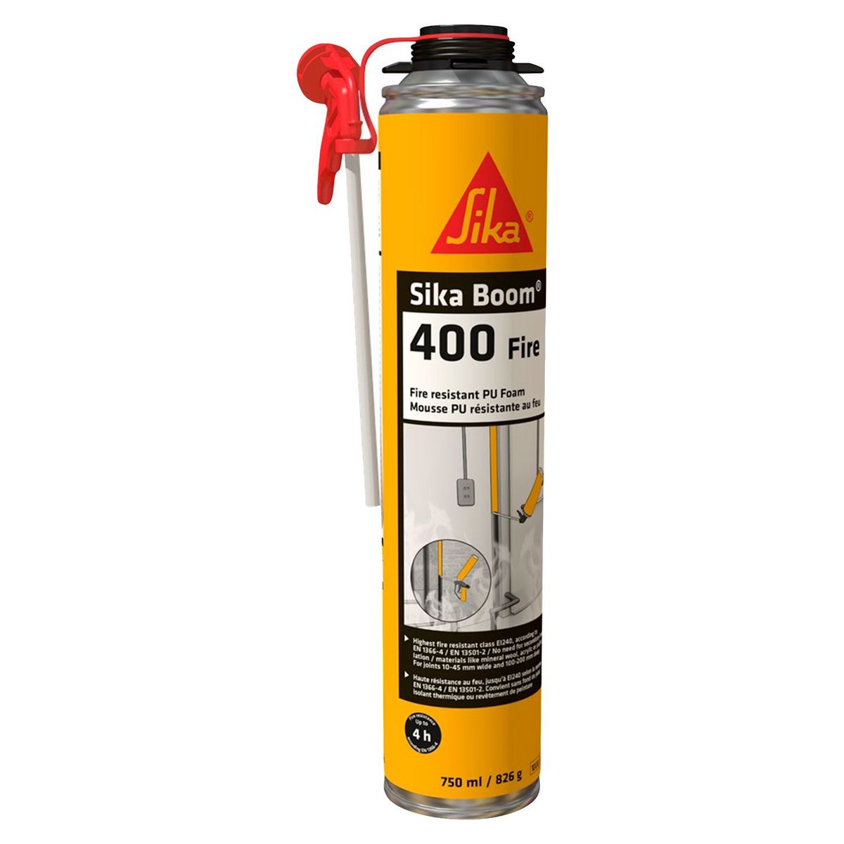 SIKA - Espuma Expansiva Cortafuego Sika Boom-400 Fire 750ml