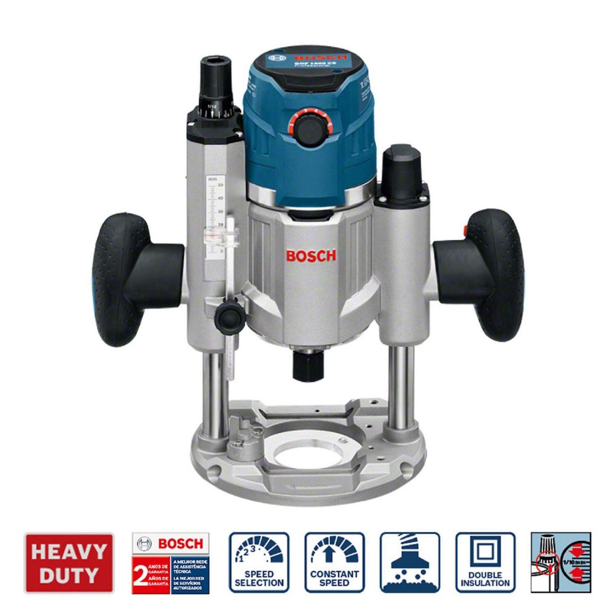 BOSCH - Fresadora Ruteadora 1600W