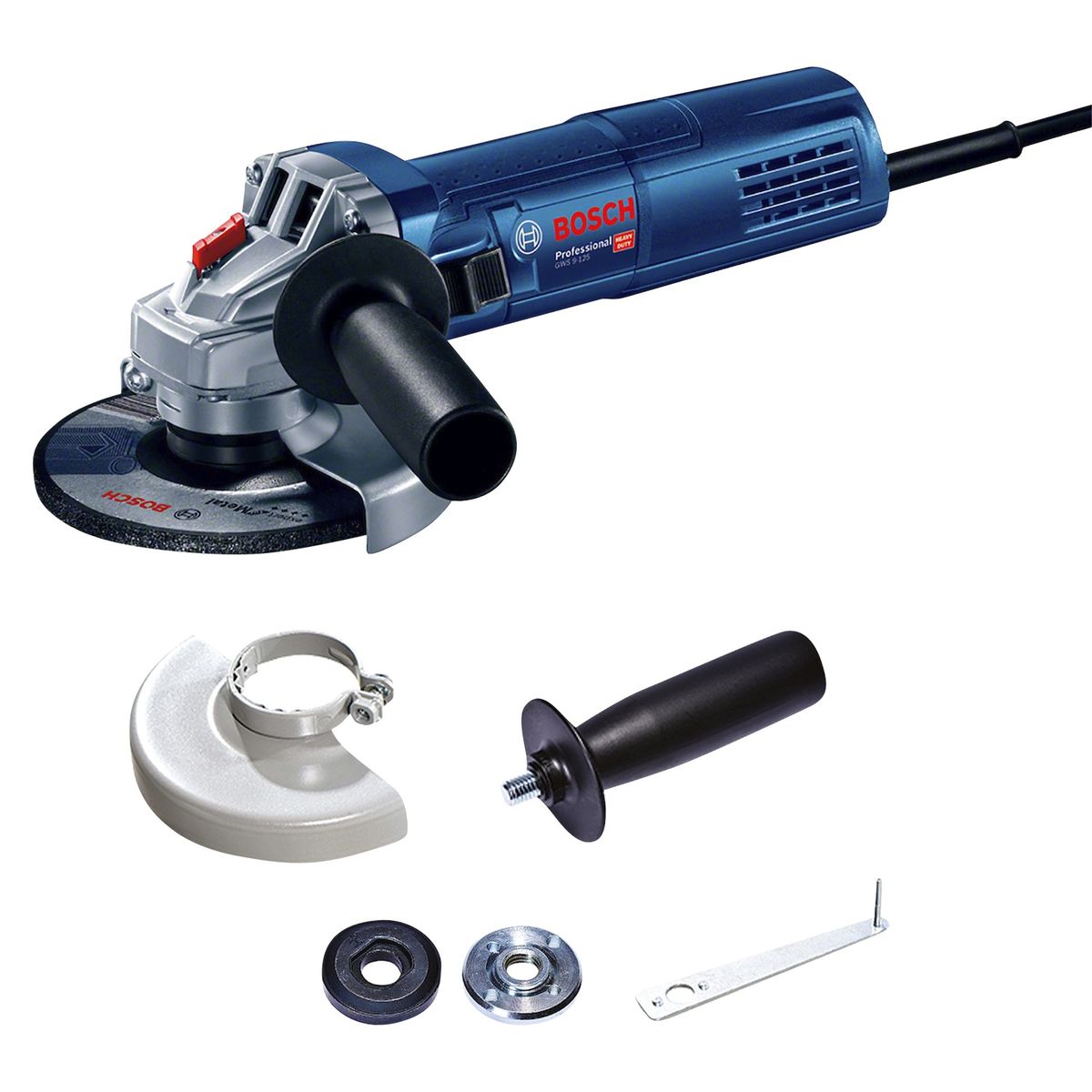 BOSCH - Amoladora angular de 5" Bosch GWS 9-125-900W