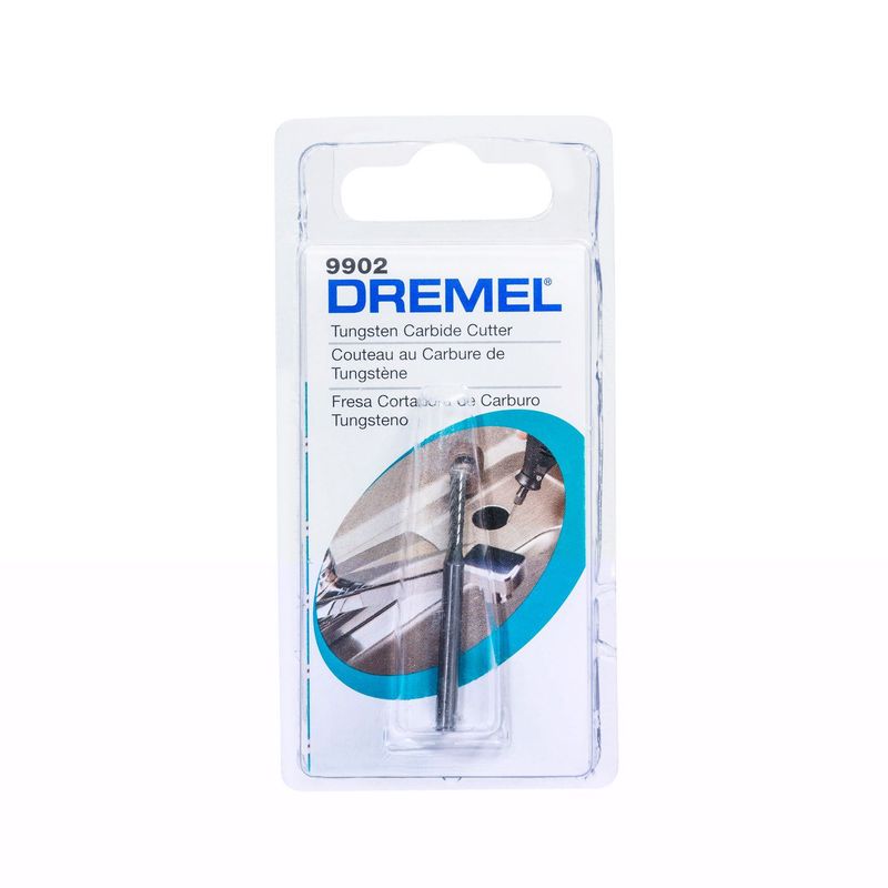 DREMEL - Fresa Recta  9902 3/32'' Carburo de Tungsteno Dremel