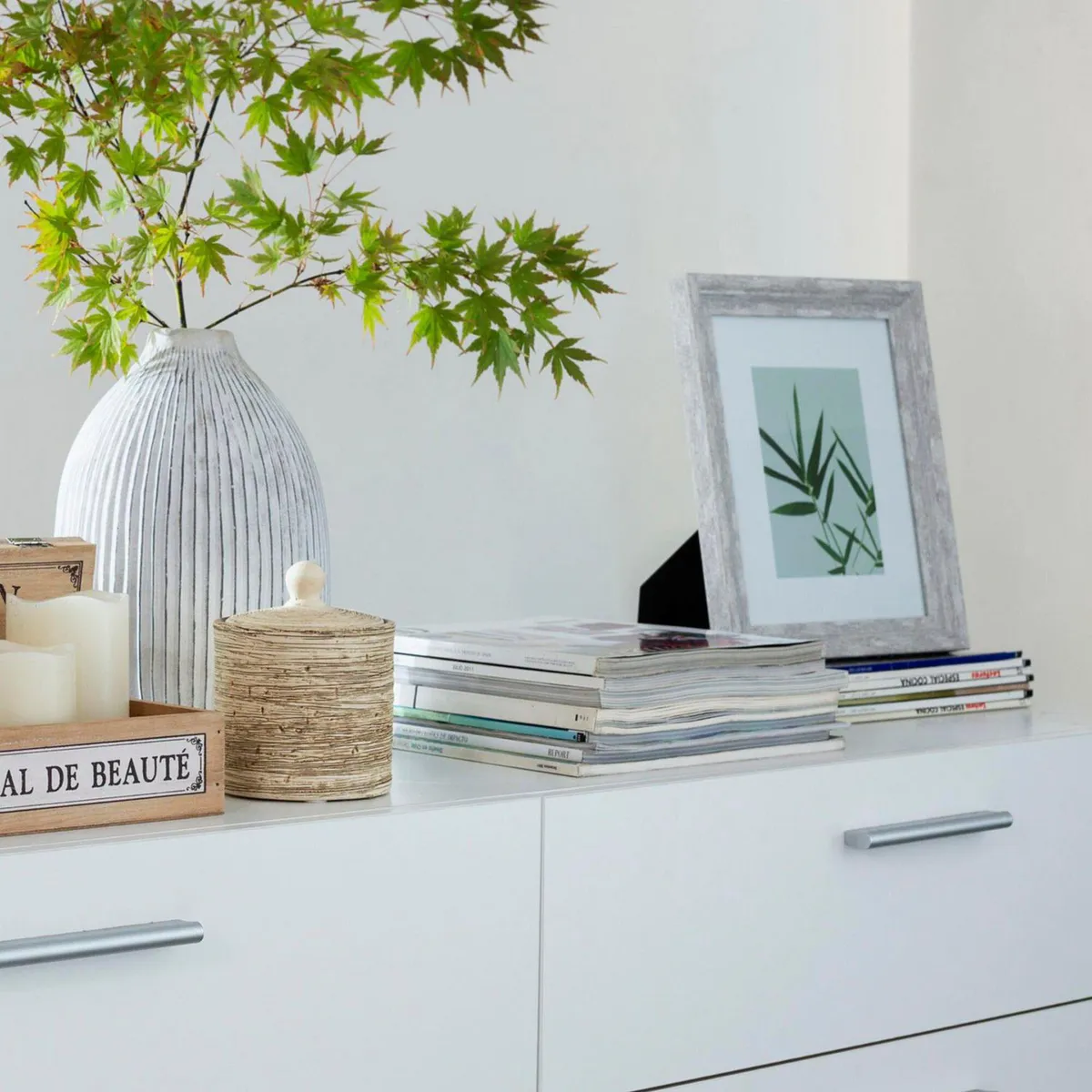 JUST HOME COLLECTION - Marco de Foto Geo Gris 20x25 cm