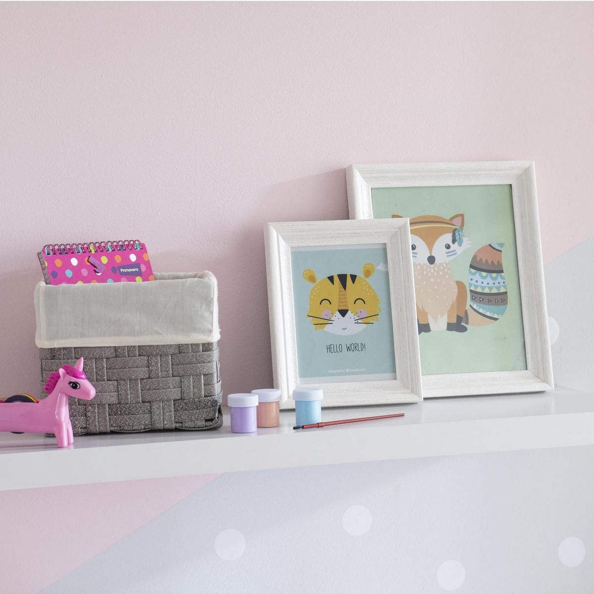 JUST HOME COLLECTION - Marco de Foto Geo Beige 13x18cm