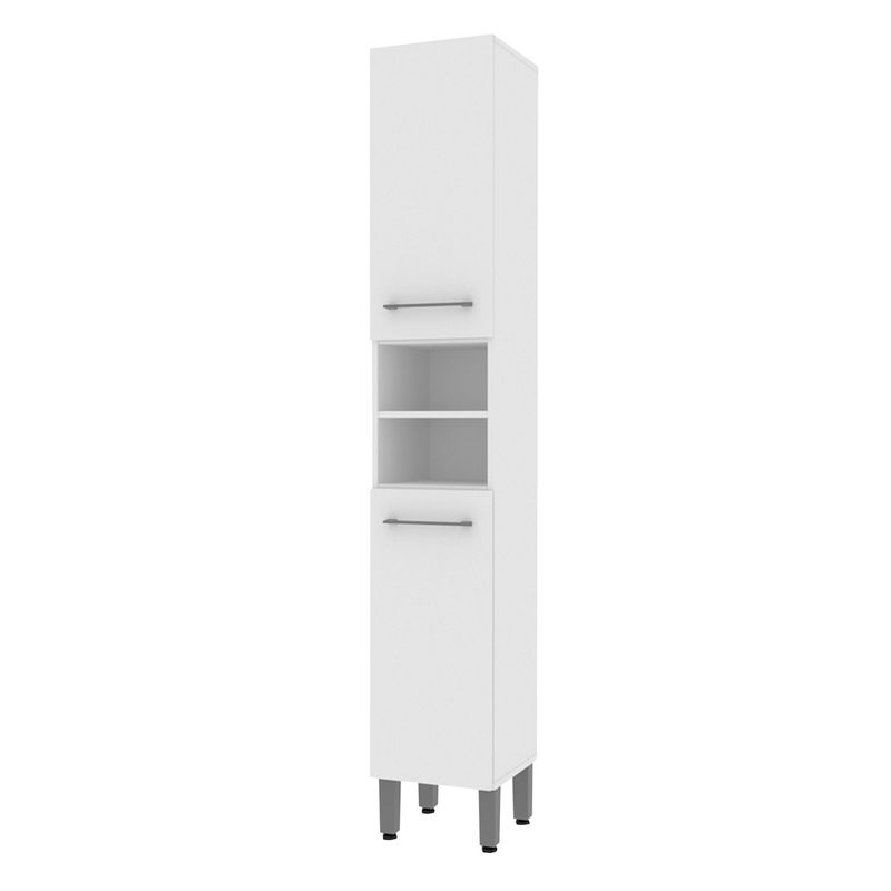 MADESA - Organizador de Baño 2 Puertas Blanco