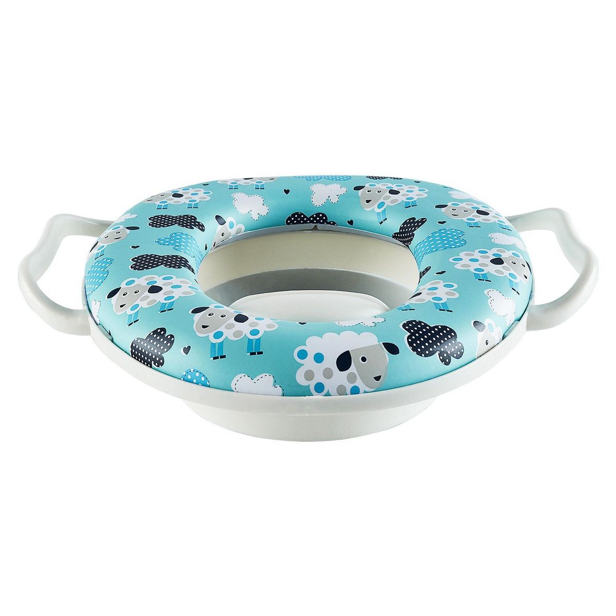 DOS POR MEDIO - Asiento Inodoro para Niños Acolchado con Asa