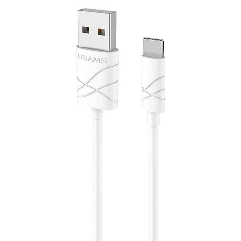 USAMS - Cable U-Gee Data USB Tipo-C Blanco
