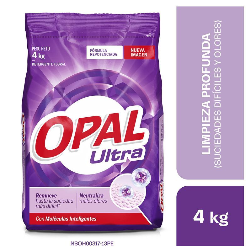 OPAL - Detergente En Polvo Ultra 4Kg Opal
