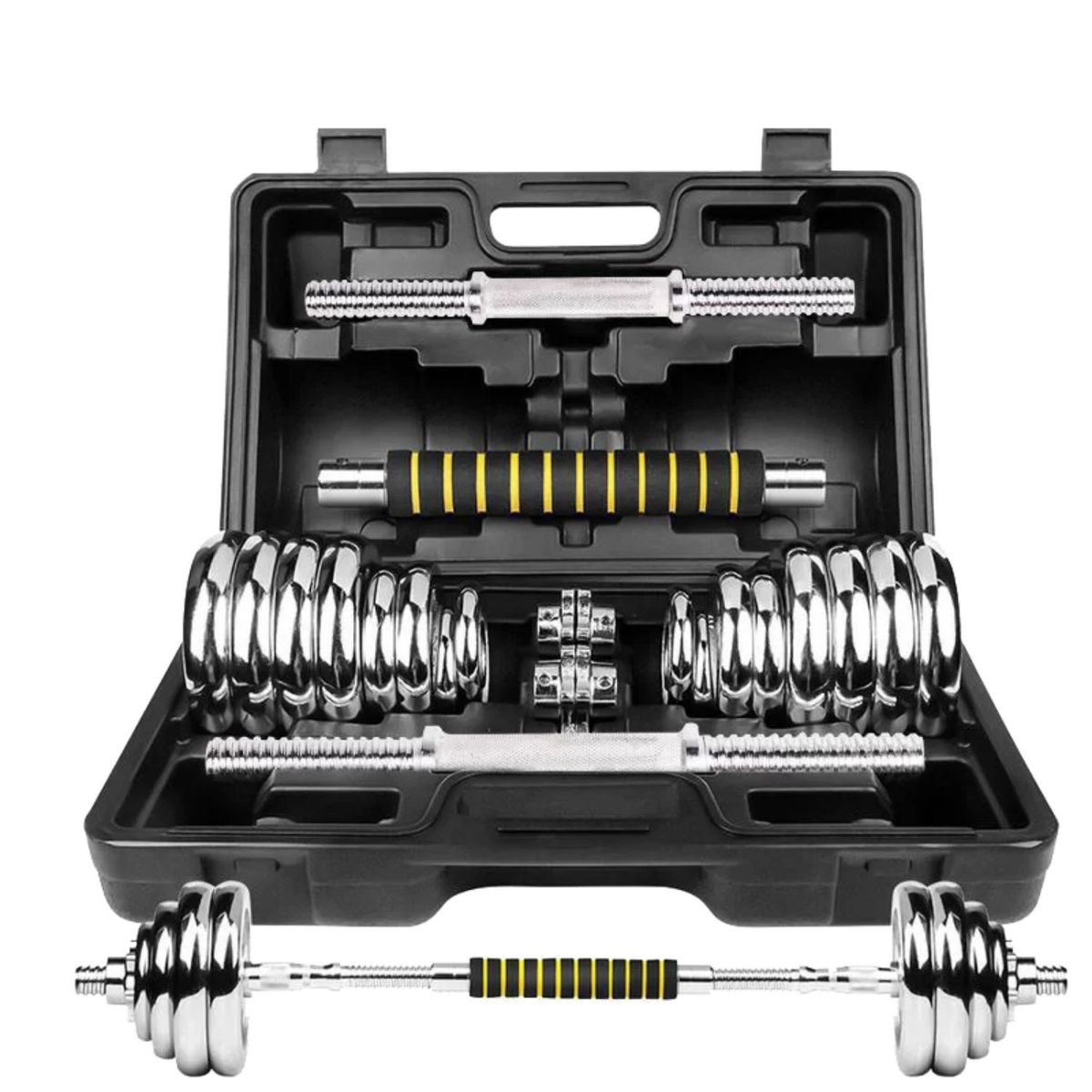 SPORTFITNESS - Set 30K Cromada con Maletín