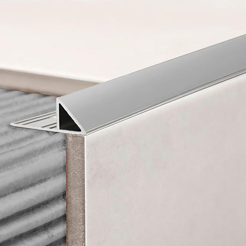 KANTU - Deco Borde Diagonal 12.5mm Aluminio
