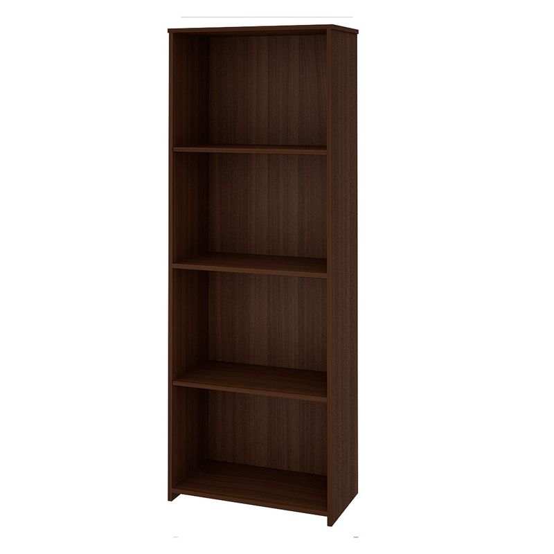 SILCOSIL - Estante librero 4 niveles Zen Chocolate