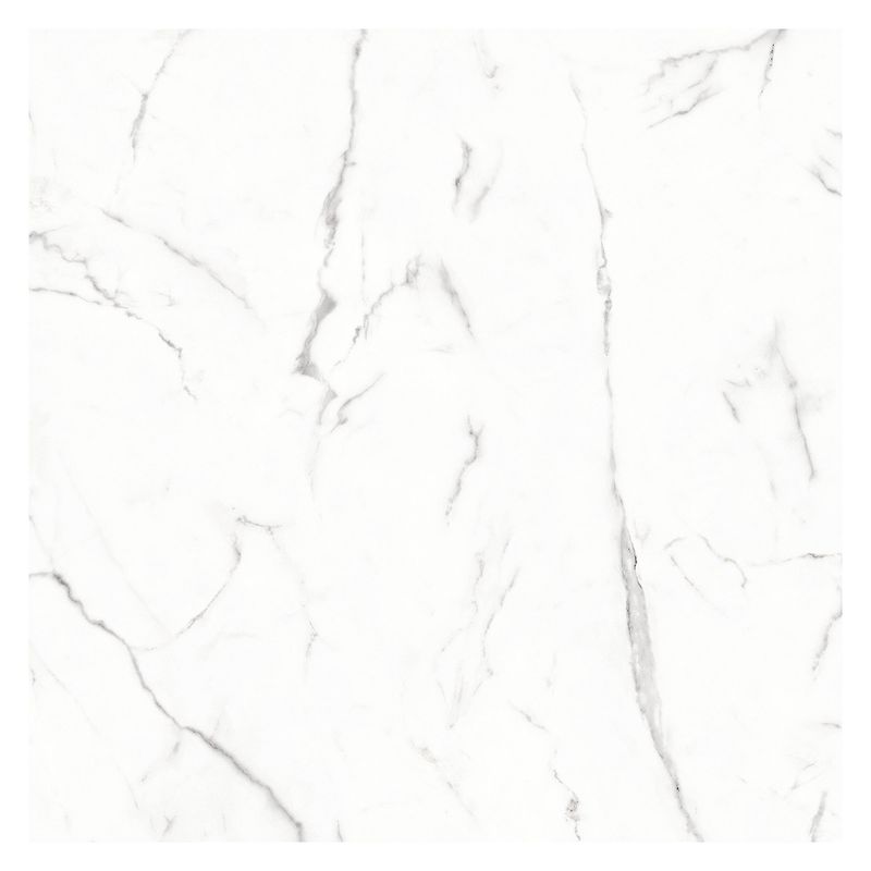 HOLZTEK - Cerámica Blanco Marmolado 62x62cm 2.32m2 Piazza Plus