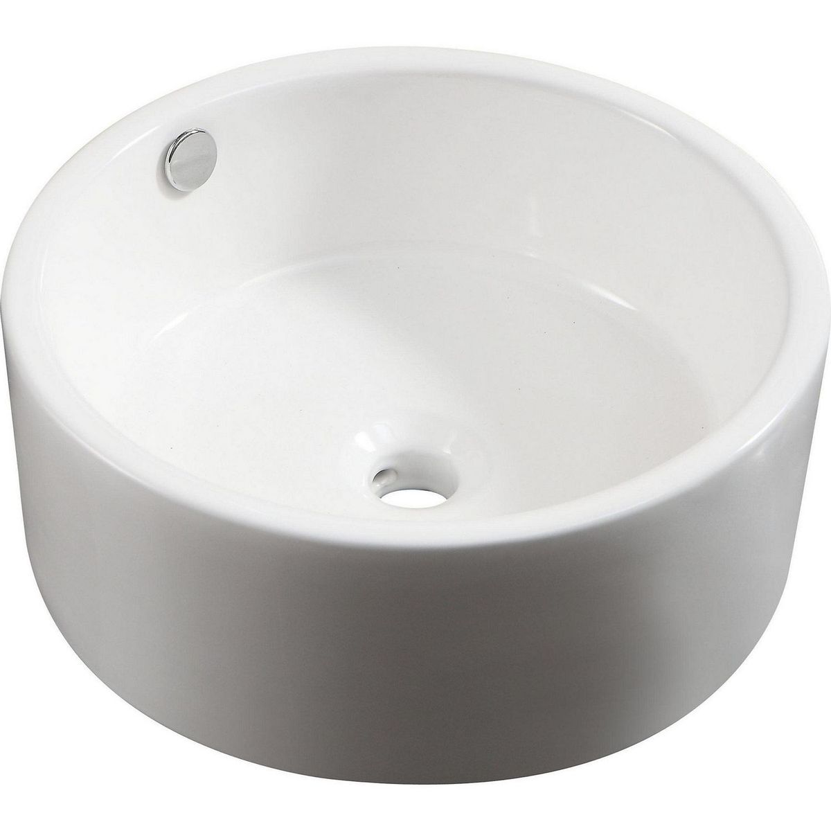 SENSI DACQUA - Lavamanos para Sobreponer Bari Redondo Blanco