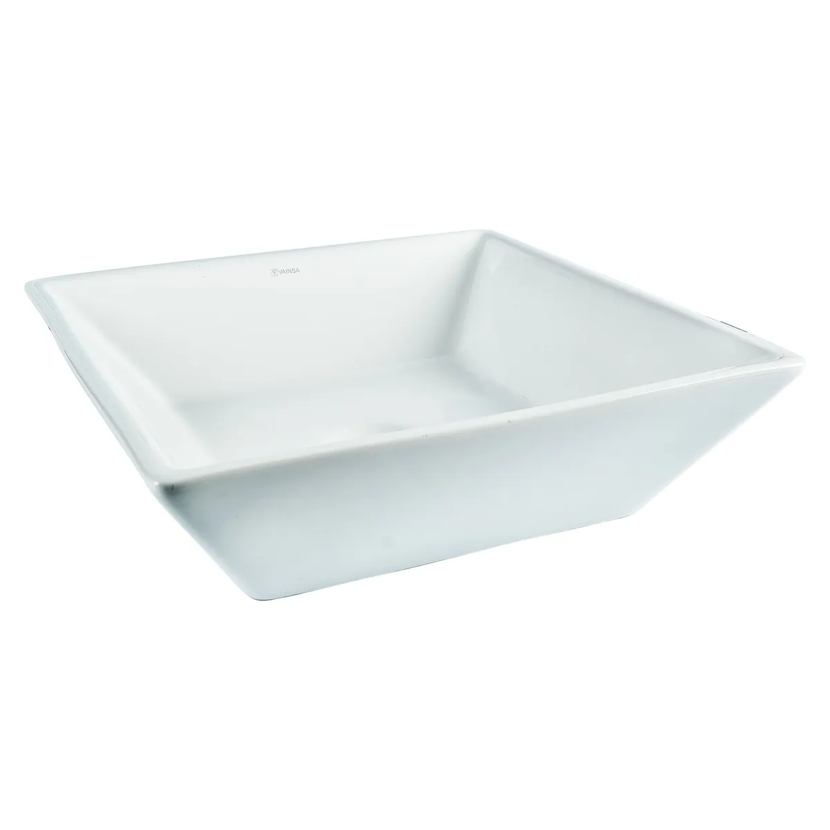 VAINSA - Lavamanos para Sobreponer Vainsa Modena Rectangular Blanco