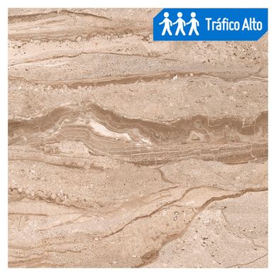 Muestra Gres Porcelanico Gervasoni Beige Liso 10x10cm para piso o pared
