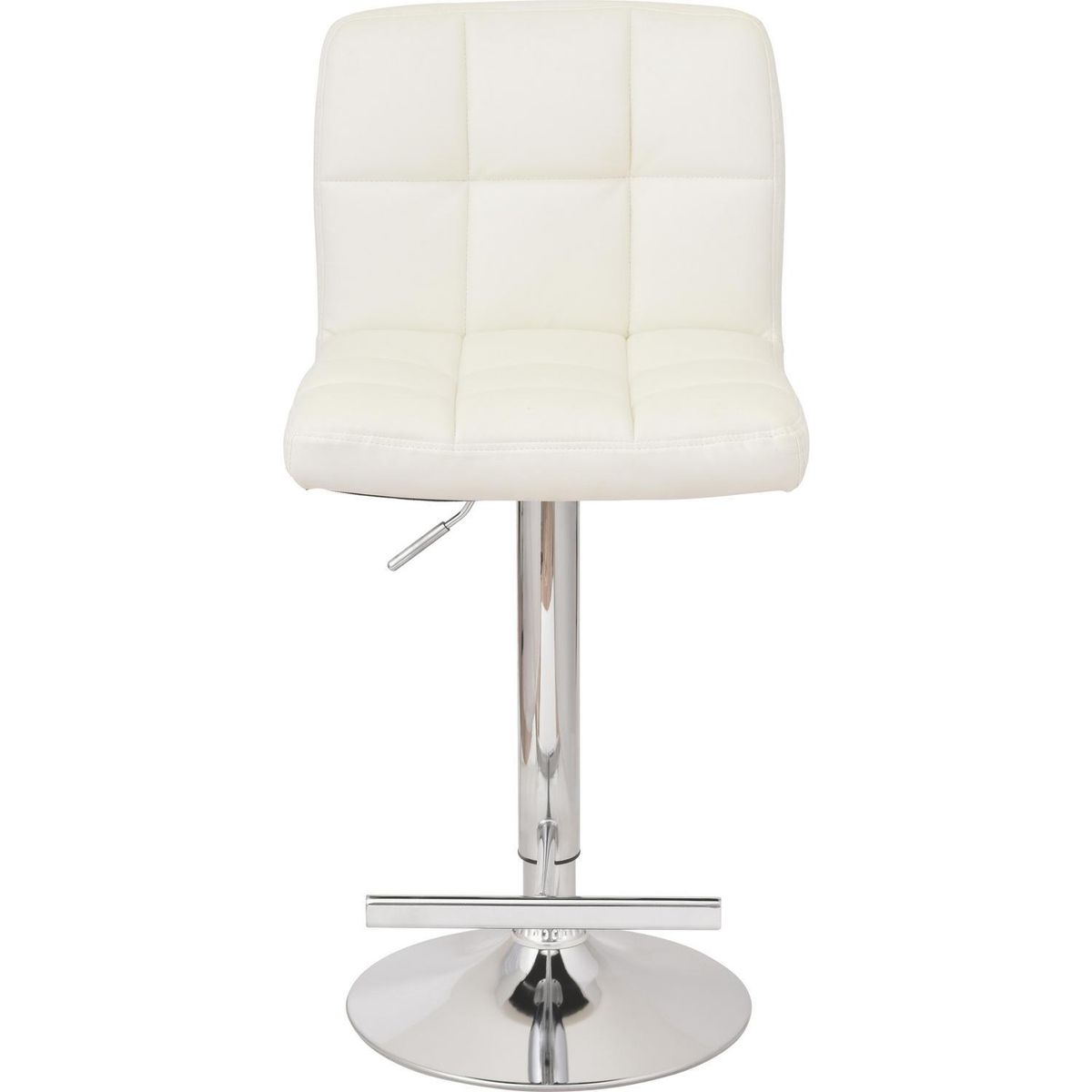 JUST HOME COLLECTION - Silla Bar acolchada Blanco