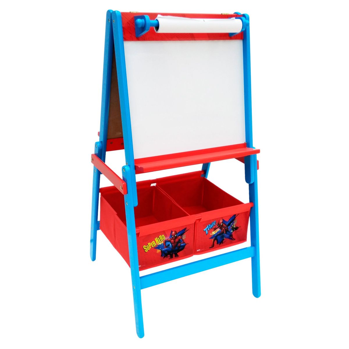 MARVEL - Pizarra Infantil 55.5x55.5x104cm Spiderman