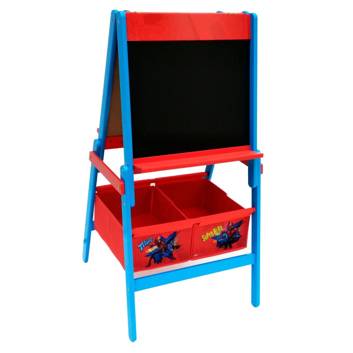 MARVEL - Pizarra Infantil 55.5x55.5x104cm Spiderman
