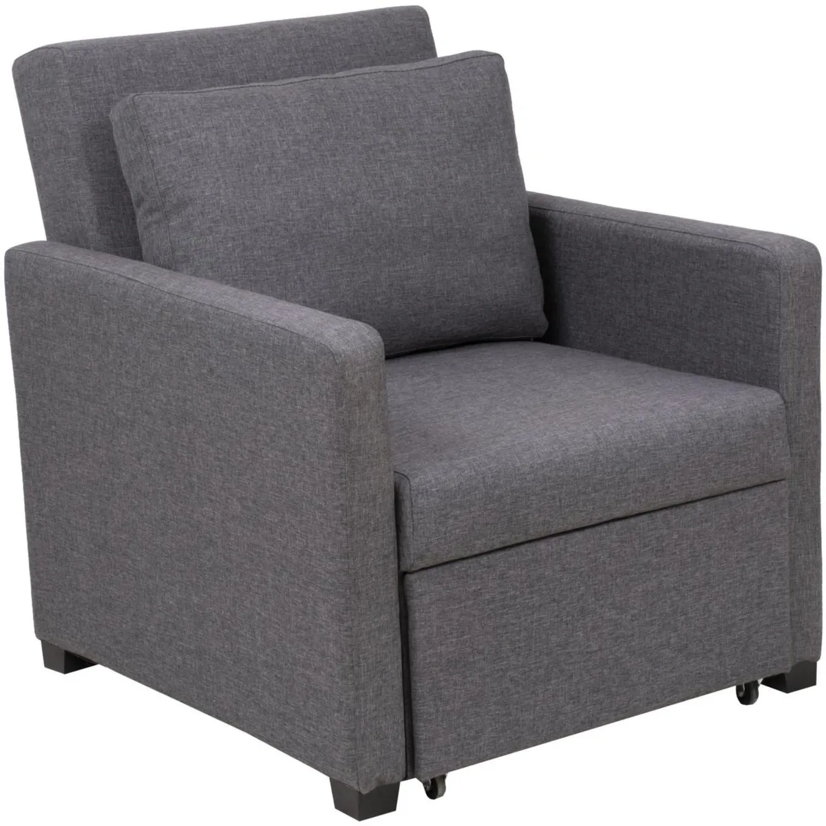 JUST HOME COLLECTION - Sofá Cama 1 Cuerpo Río Gris