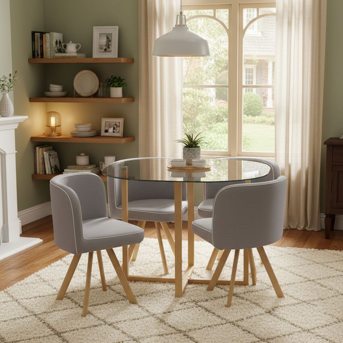 JUST HOME COLLECTION - Juego comedor Graph