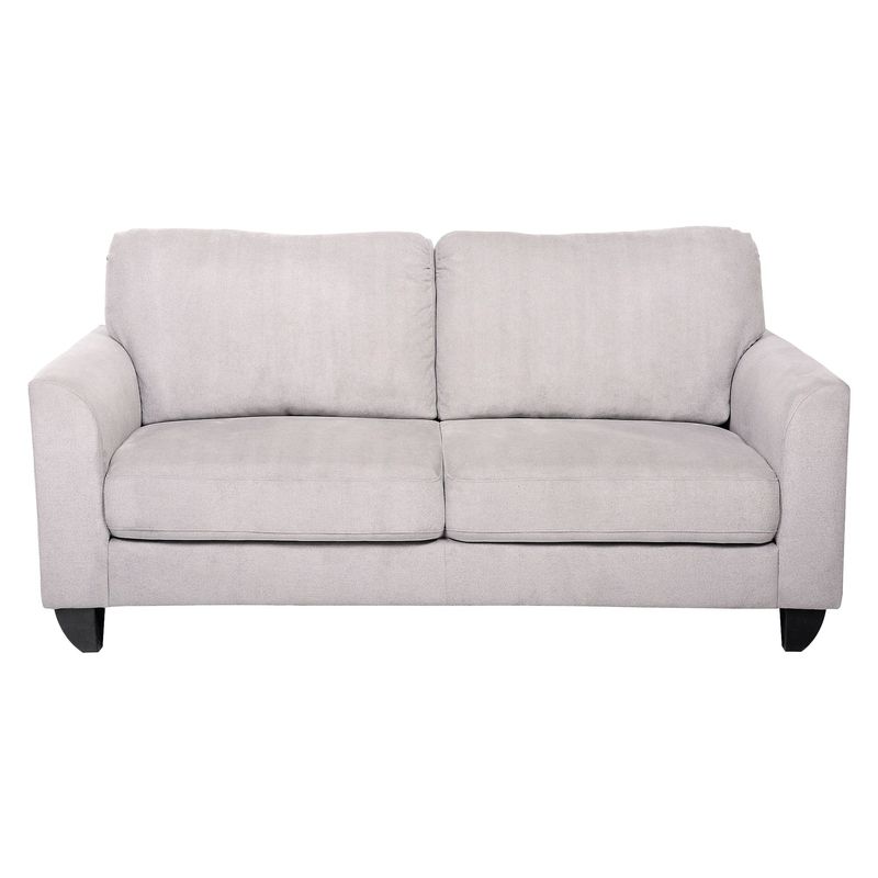 JUST HOME COLLECTION - Sofá 3 Cuerpos Clásico 178x86x86cm Gris