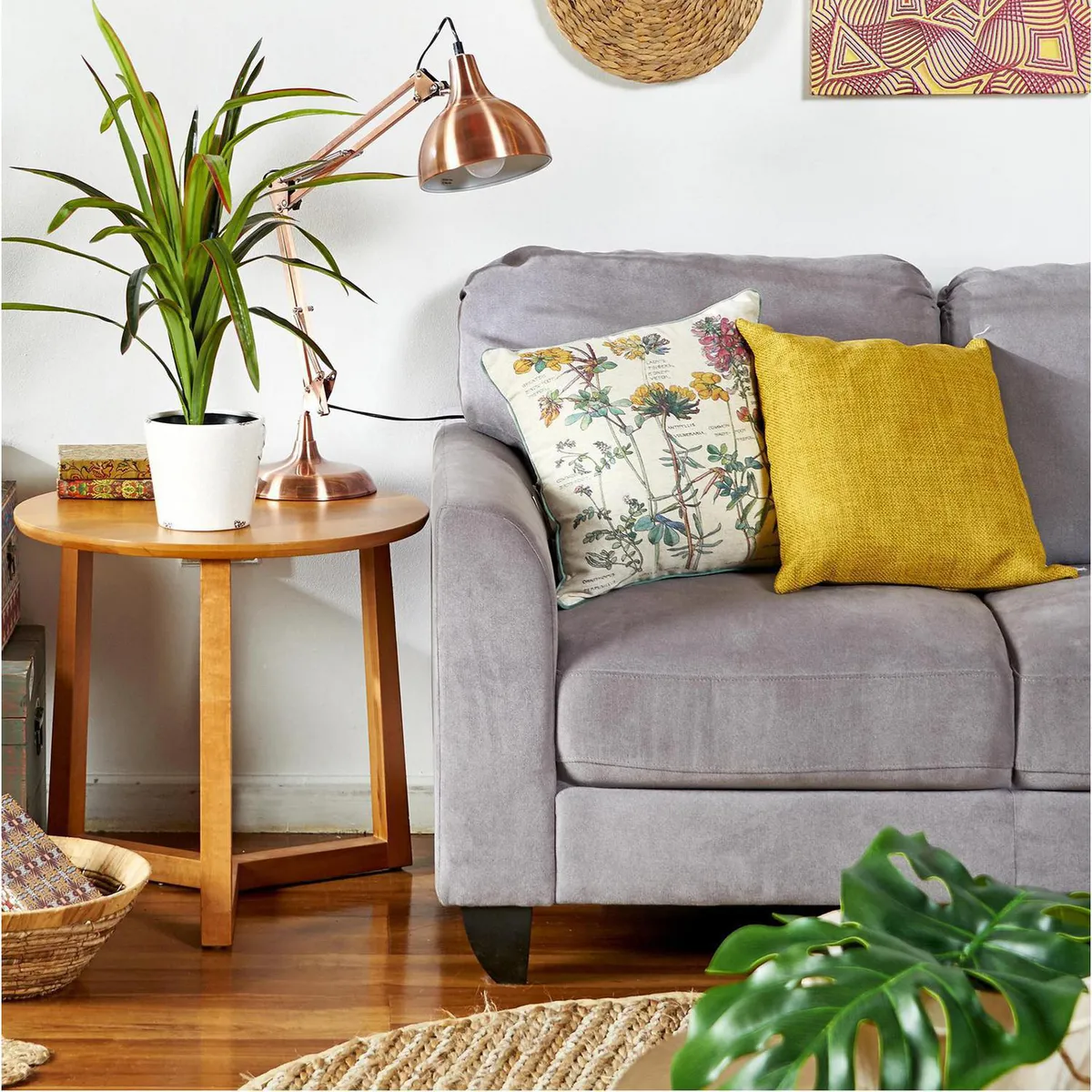 JUST HOME COLLECTION - Sofá 2 Cuerpos Clásico 142x86cm